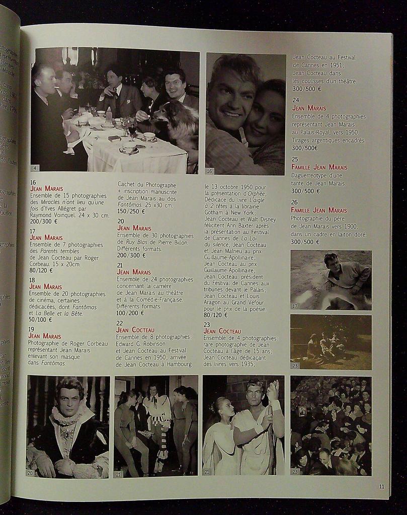 Catalogue – Cocteau Marais – Livre – Arts Talents