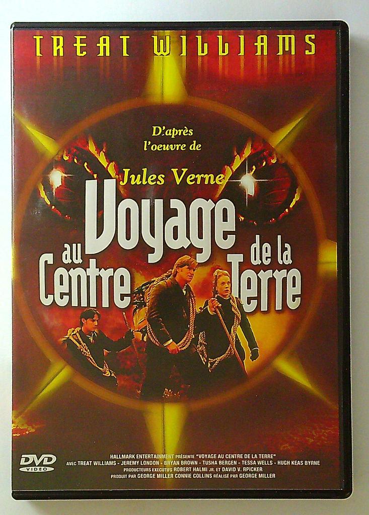 Dvd Voyage au Centre de la Terre - Jules Verne - Hallmark