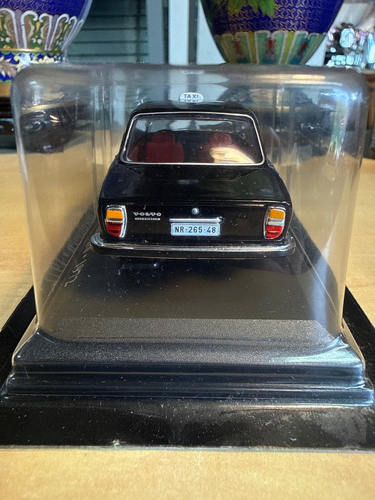 Voiture miniature – Volvo 144 – Modélisme – Taxi Copenhagen 1972 noir