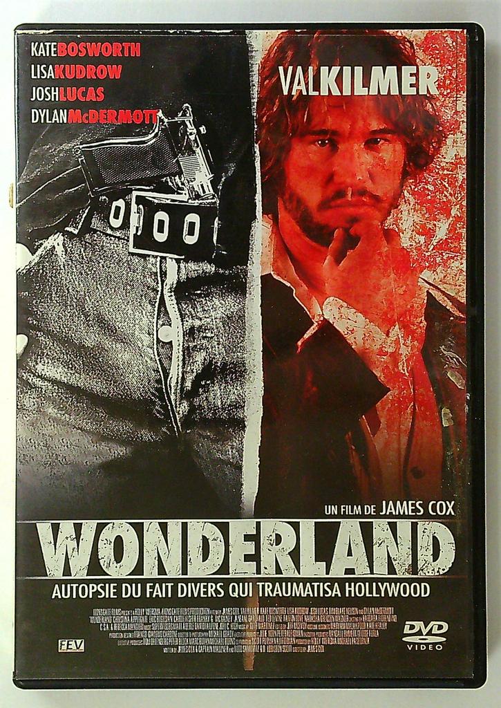 Dvd Wonderland film James Cox Val Kilmer Kate Bosworth