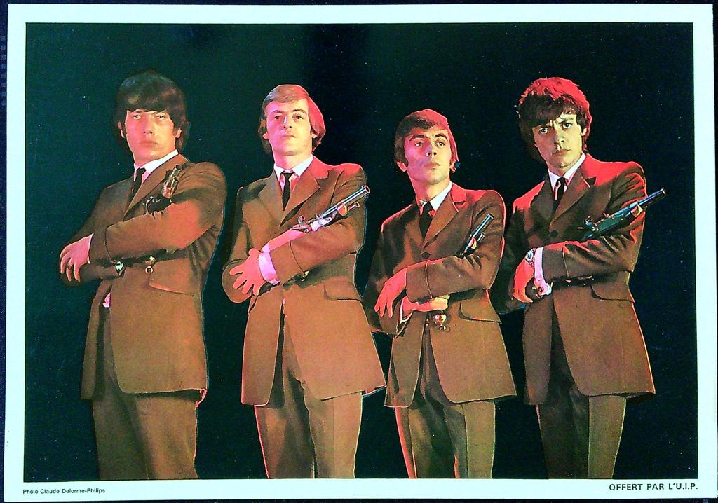 Photo dédicacée – Les Lionceaux – Musique – Vintage Caltex