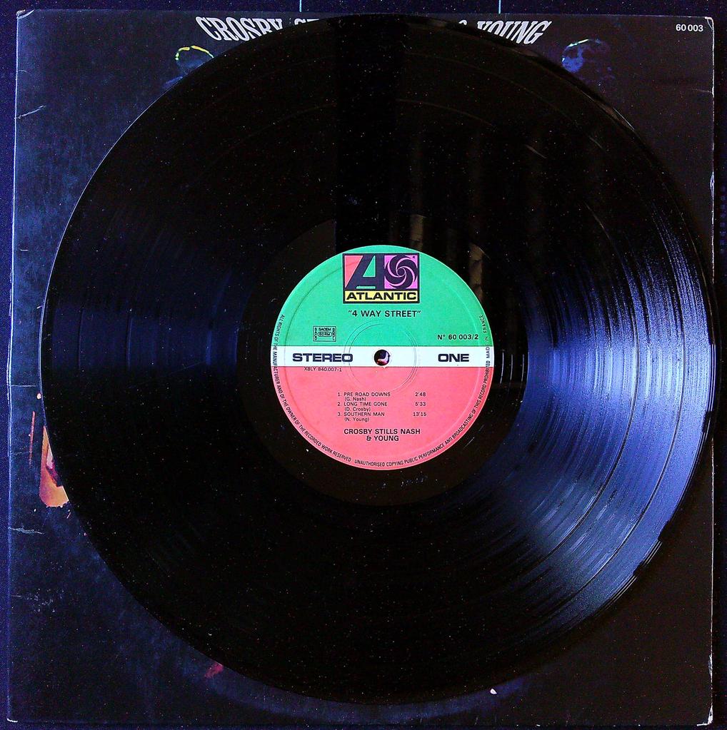 Vinyle 33 tours Crosby Stills Nash and Young 4 Way Street