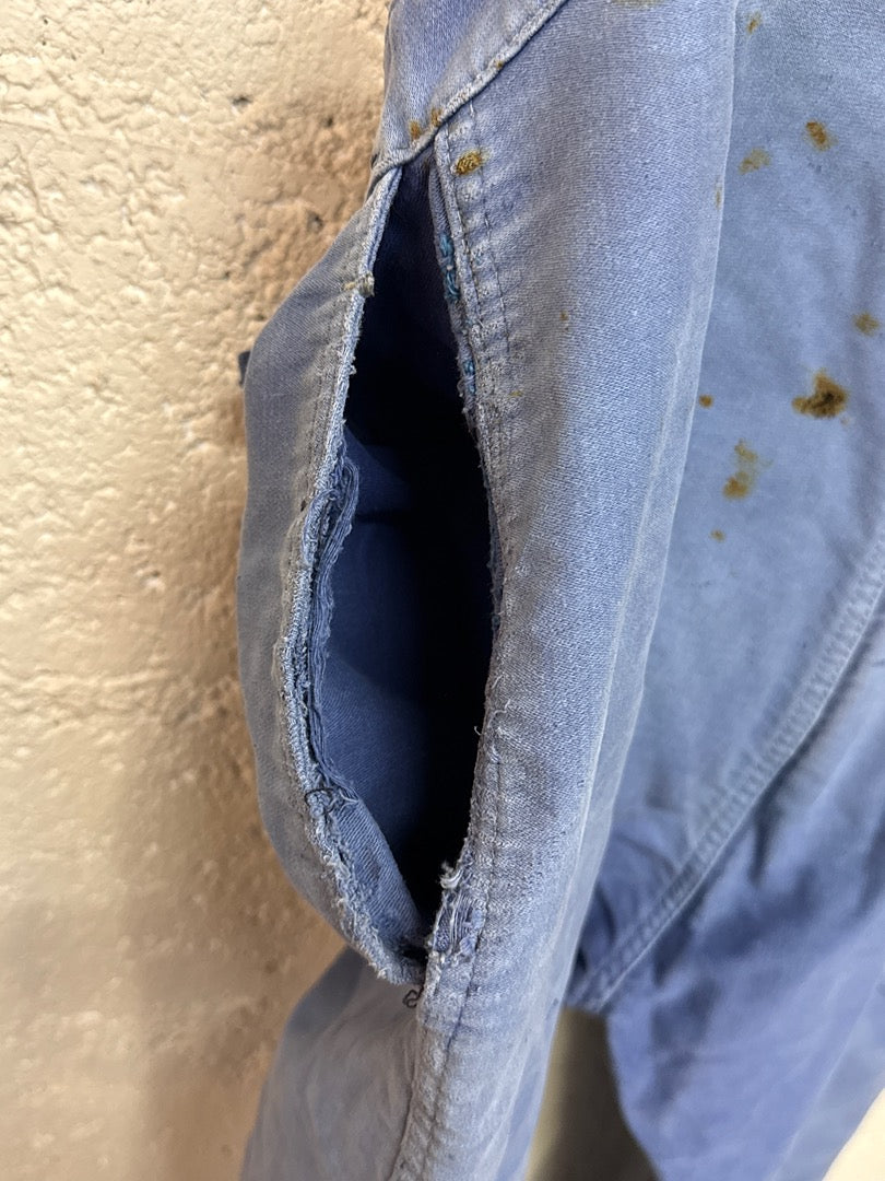 Pantalon de travail Le Mont St Michel – Bleu vintage