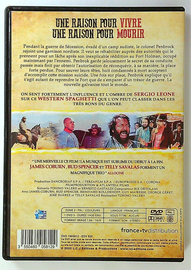Dvd Une raison pour vivre une raison pour mourir Western