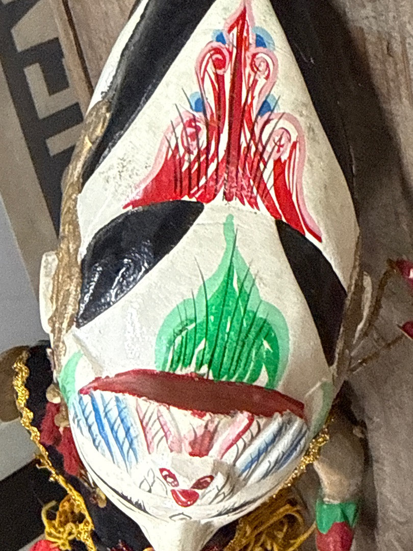 Marionnette Wayang Golek – Indonésie – Décoration – Bois Peint