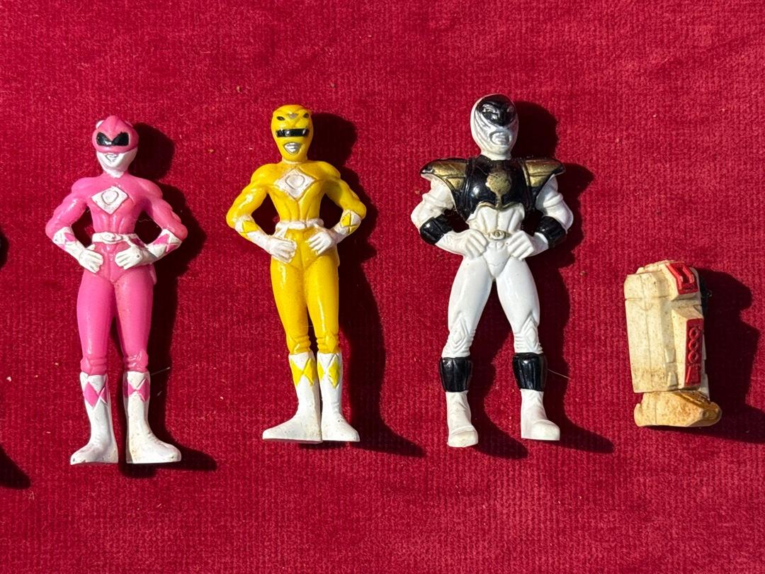 Lot figurines Power Rangers vintage Saban Bandai