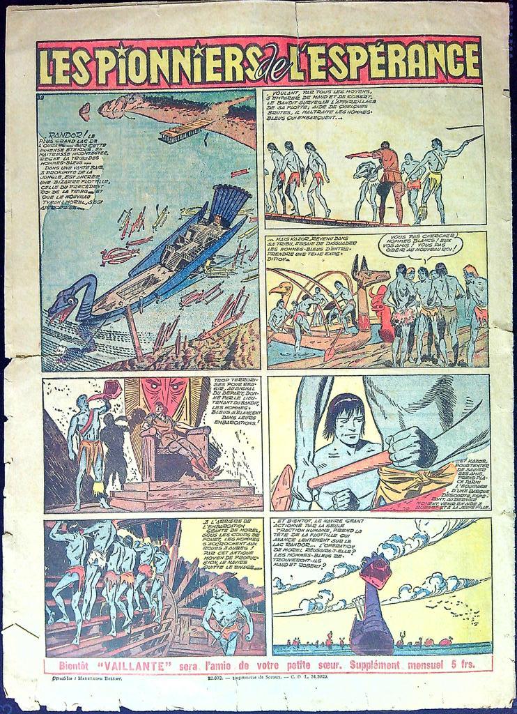Journal Bd Vaillant N° 76 – Édition 1946 – Collection