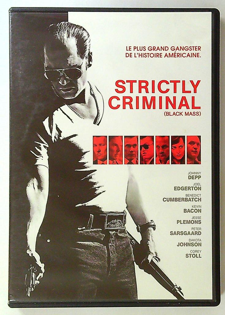 Dvd Strictly Criminal Black Mass Johnny Depp Warner Bros