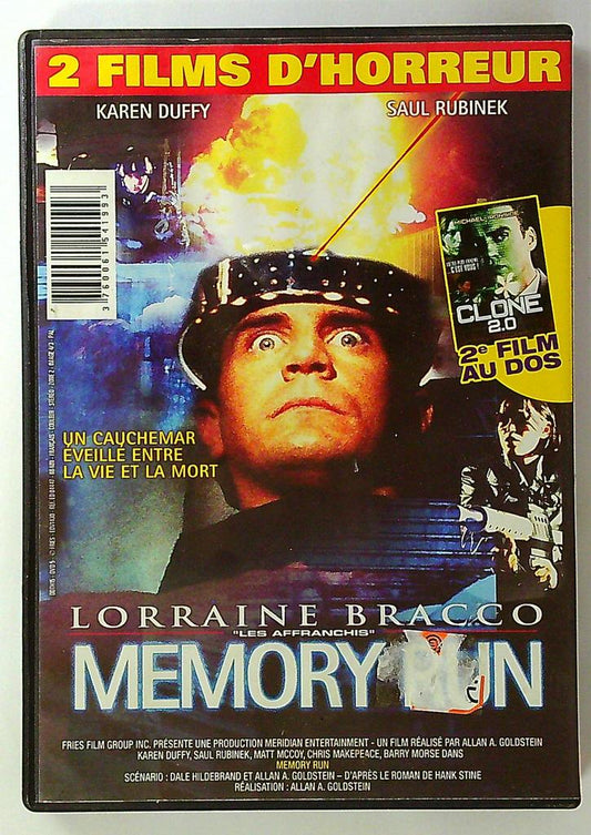 Dvd 2 films d'horreur memory Run clone 2.0