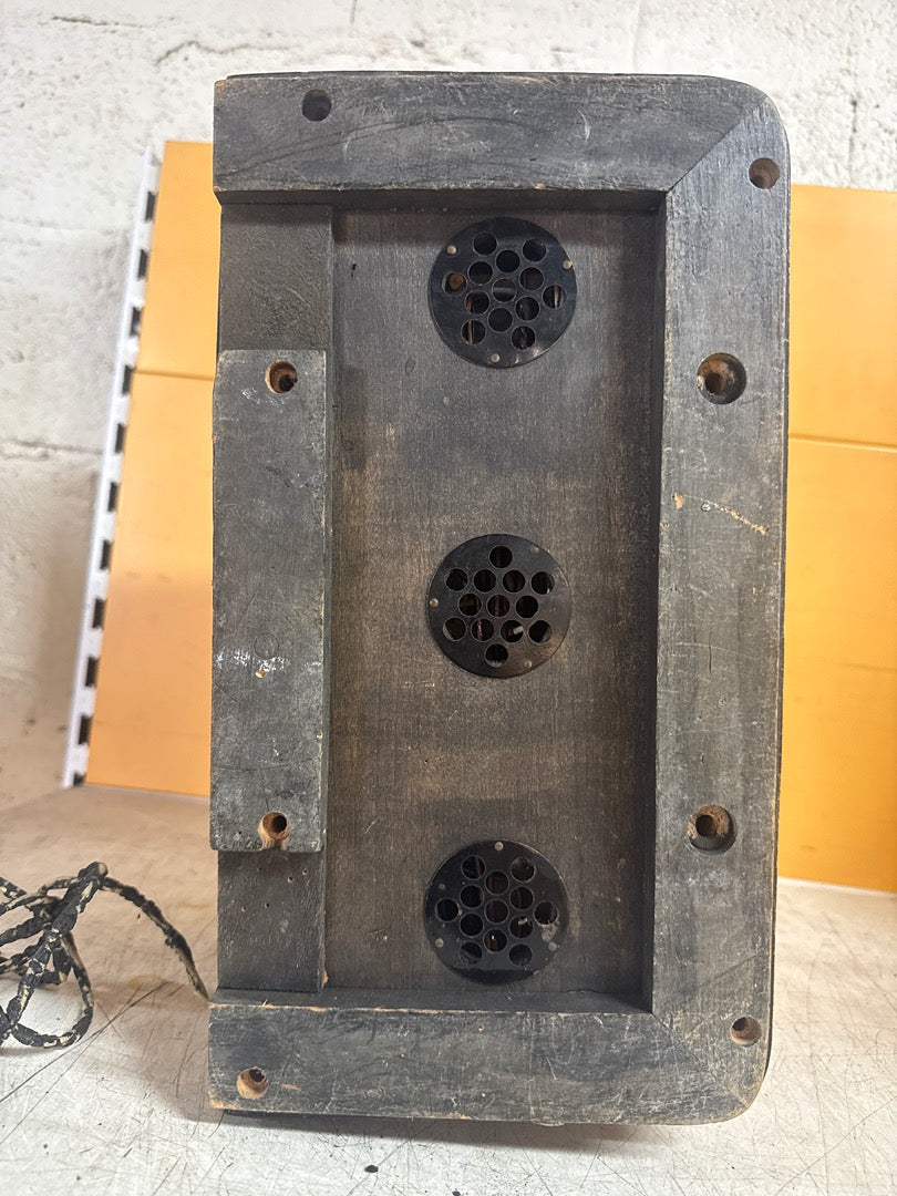 Poste de radio – Sachsenwerk Eswe Wd3 – Tuner – Bois