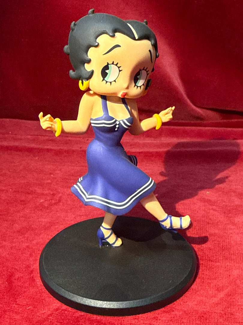 Figurine Betty Boop robe bleue Fleischer Studios