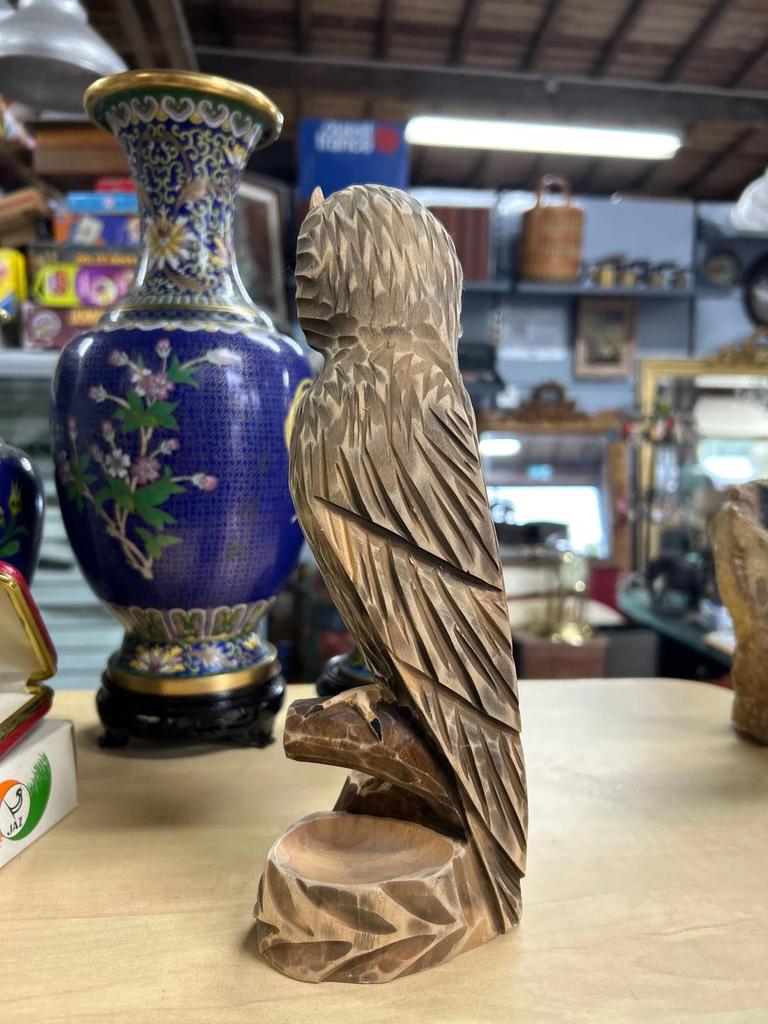 Statuette Bois Chouette / Hibou