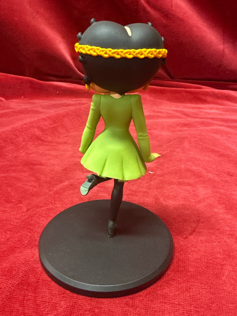 Figurine Betty Boop robe verte Fleischer Studios