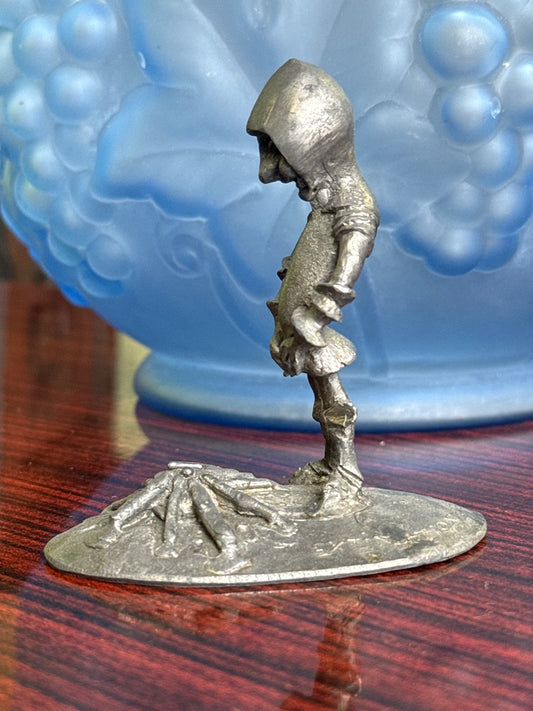 Figurine – Michel Laude – Bibelots – Lutin En Etain Vintage
