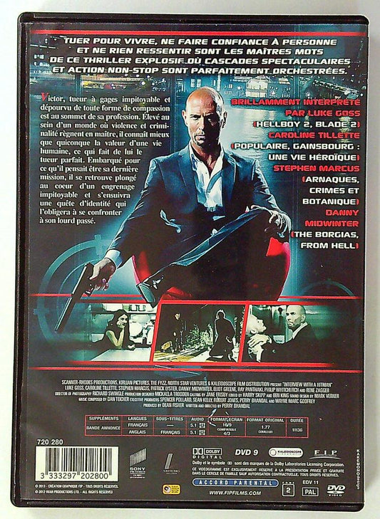 Dvd Interview with a Hitman Film Action Thriller