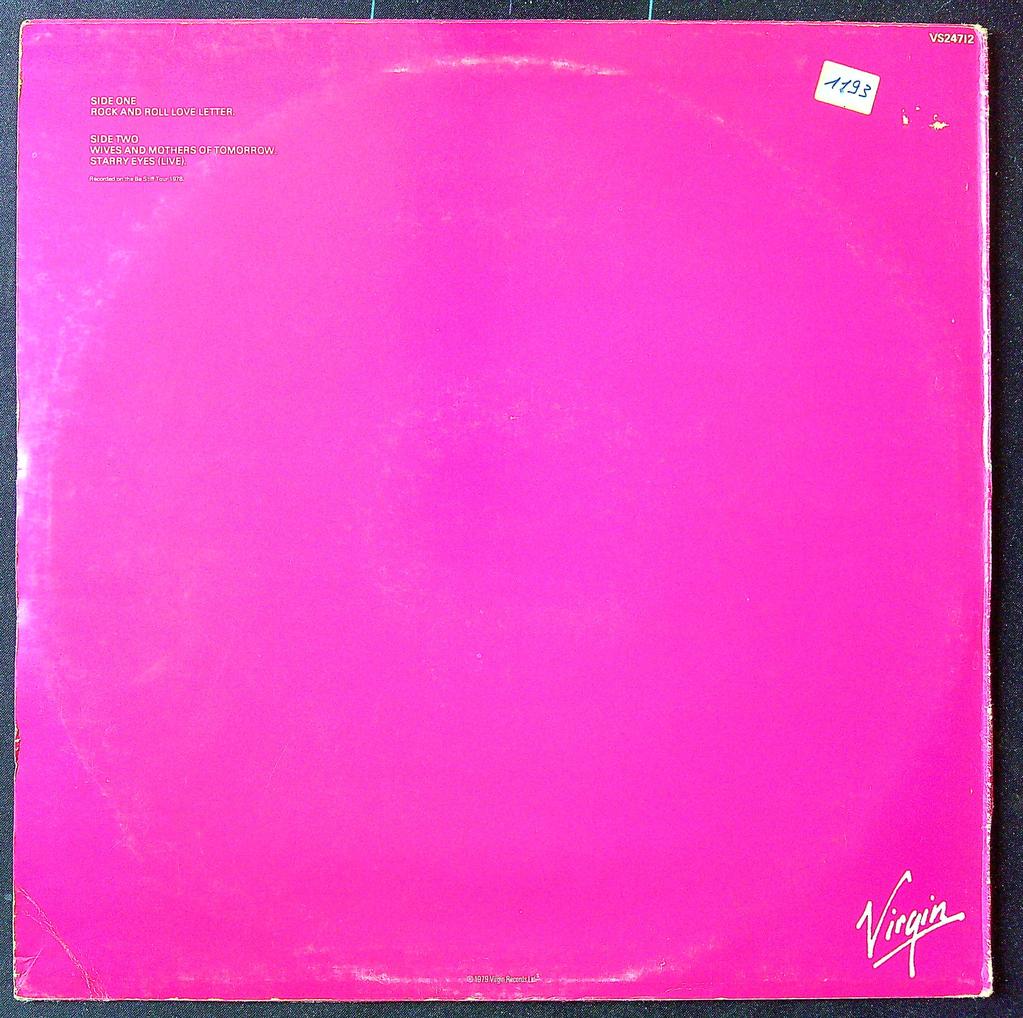 Disque vinyle – The Records – Musique Rock – Maxi 45 tours