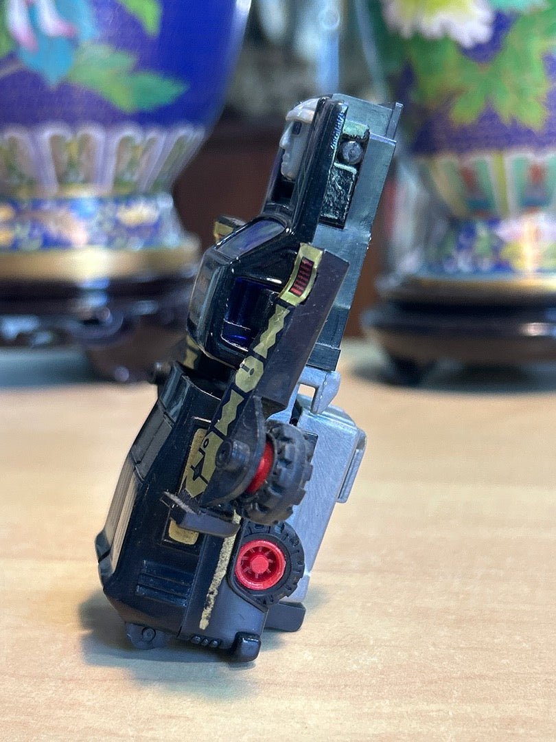 Figurine robot transformable vintage Mc Toy Made in Macau Moto Bot