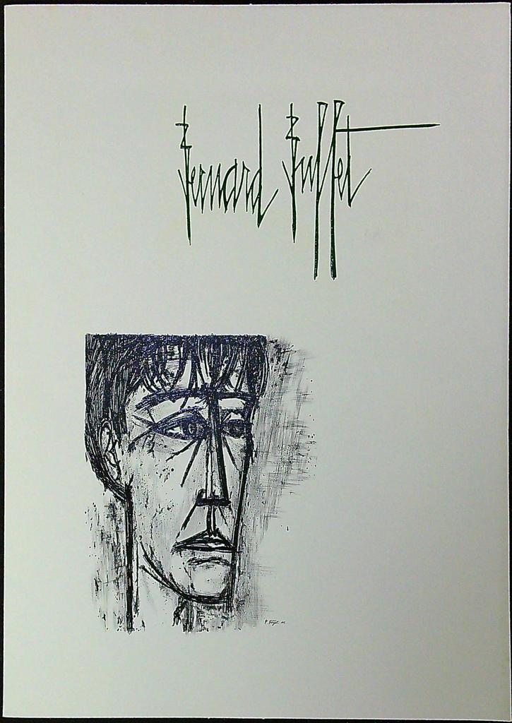 Bernard Buffet Enveloppe Dépliant Timbre 1er jour Encart Fdc Yvert et Tellier