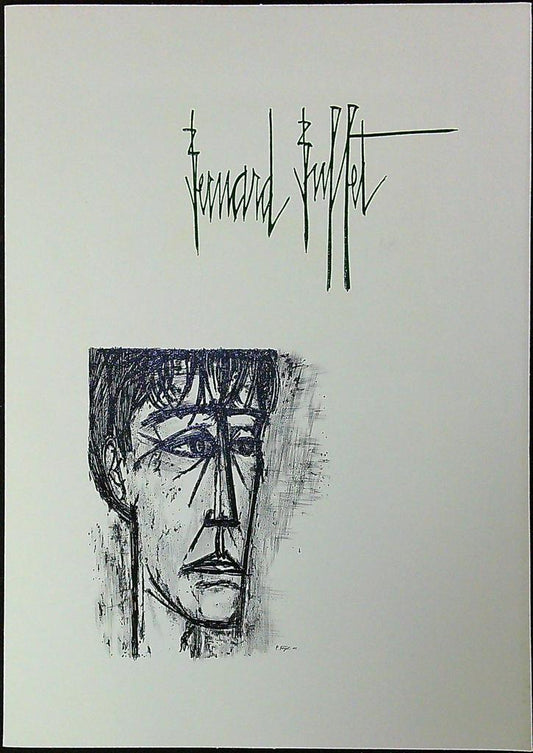 Bernard Buffet Enveloppe Dépliant Timbre 1er jour Encart Fdc Yvert et Tellier