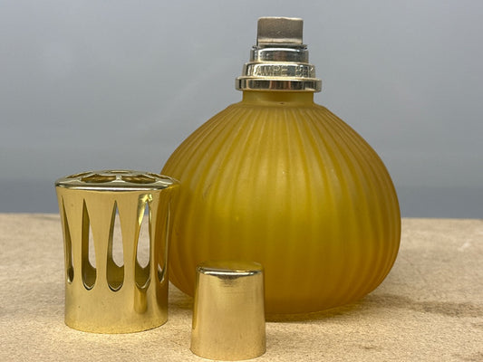 Lampe Berger – Lampe catalytique – Décoration – Verre jaune