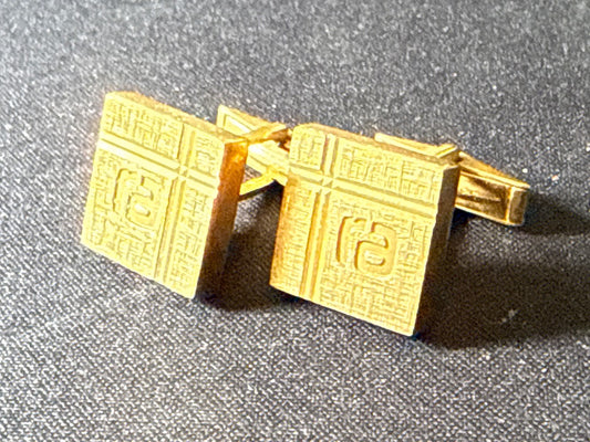 Boutons de manchette – Murat – Accessoire – Doré vintage - Plaqué Or