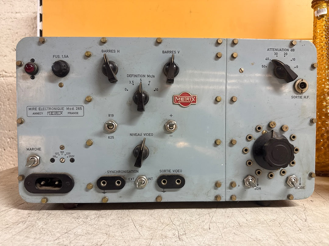 Mire électronique – Metrix 265 – Électronique – Appareil vintage de collection