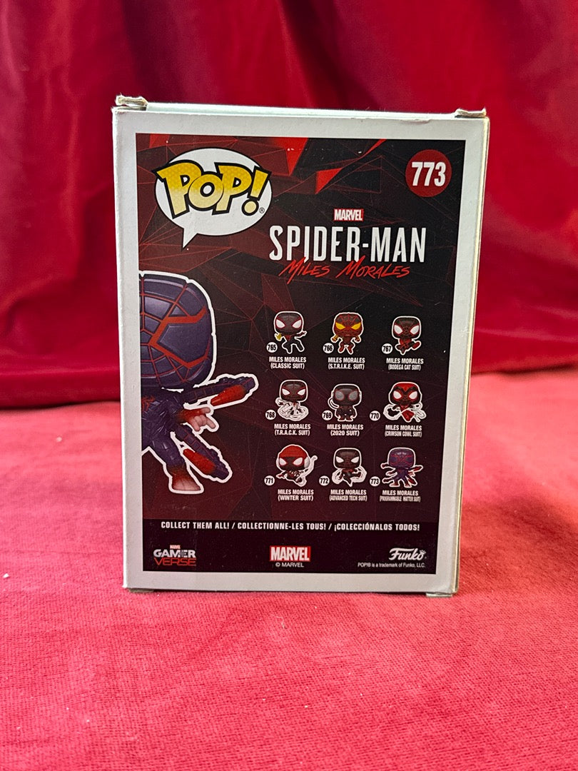 Figurine Pop Miles Morales Programmable Matter Suit Funko 773