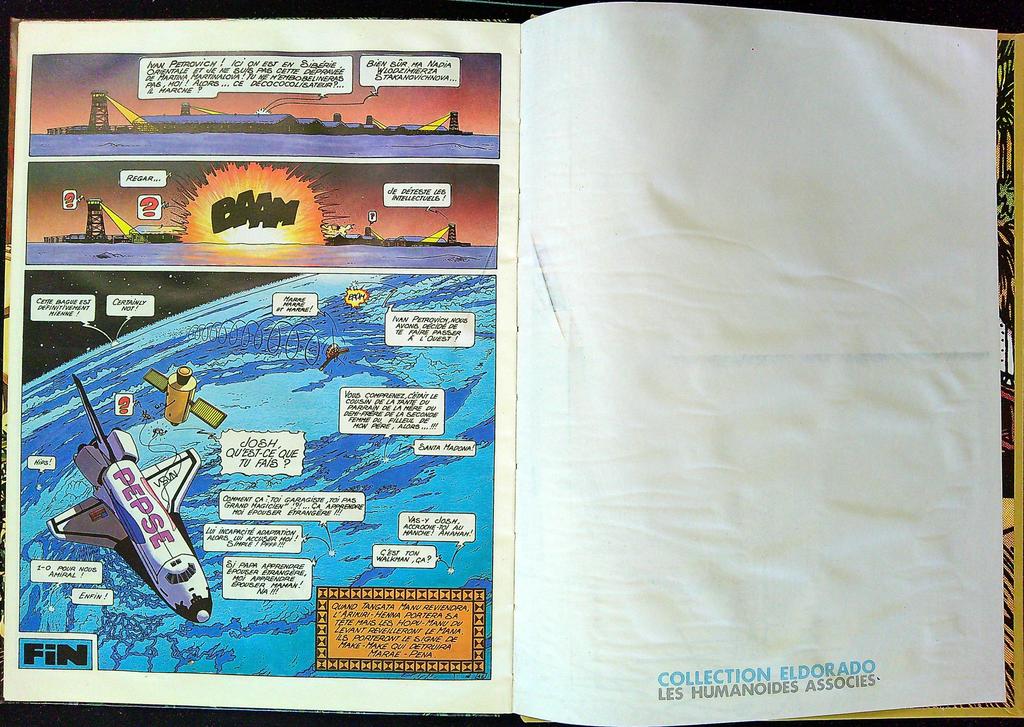 Bd – Dominique Hé – Bd – Le retour de Tangata Manu 1987