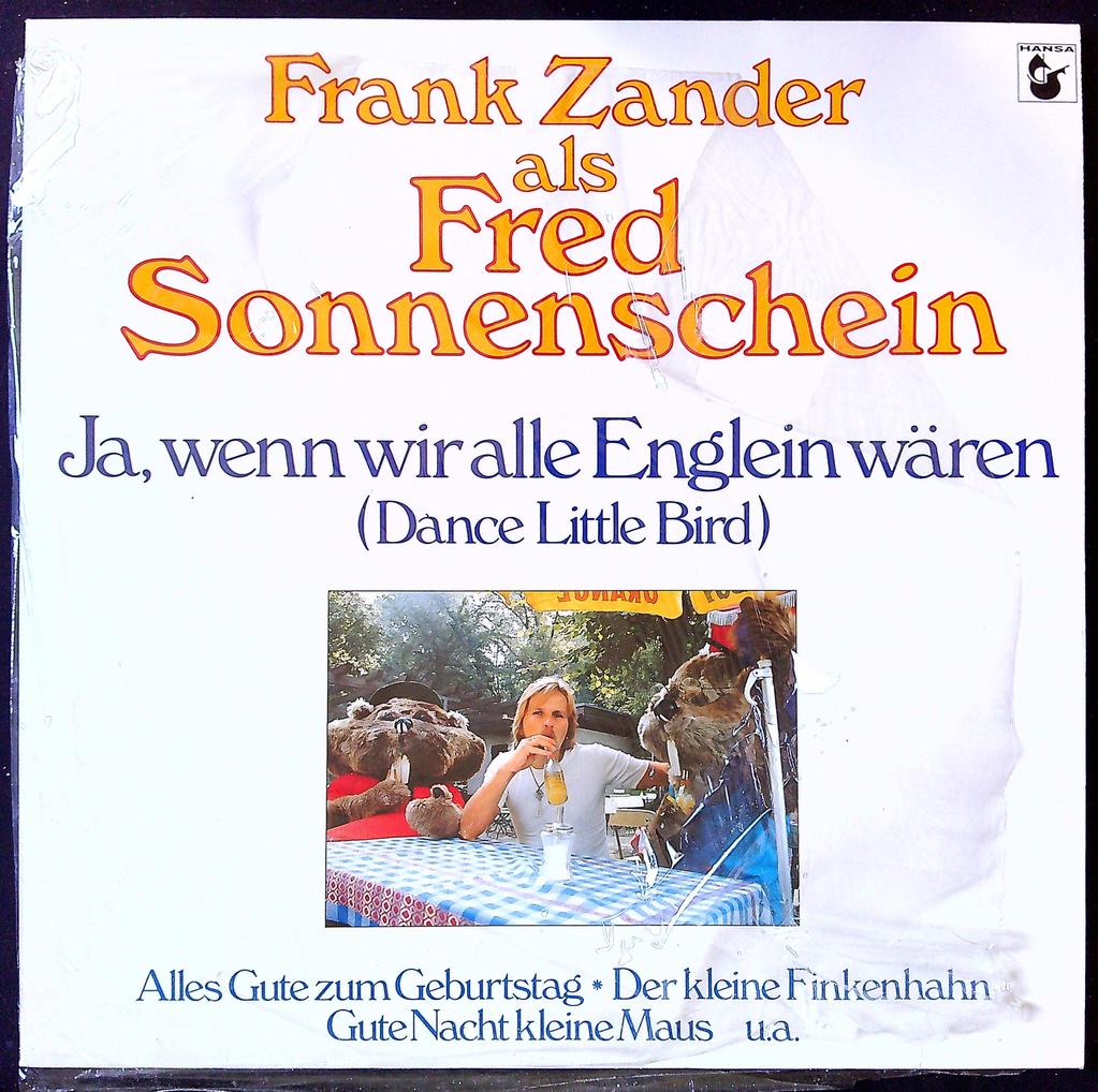 Disque Vinyle Frank Zander Ja wenn wir alle Englein wären
