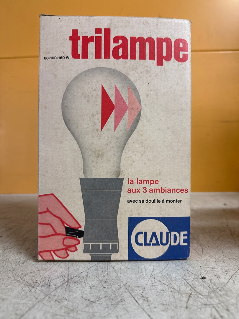 Trilampe – Claude – Luminaire – Ampoule trois ambiances vintage