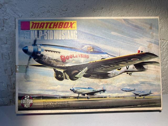 Maquette Matchbox Pk-13 Na. P-51d Mustang