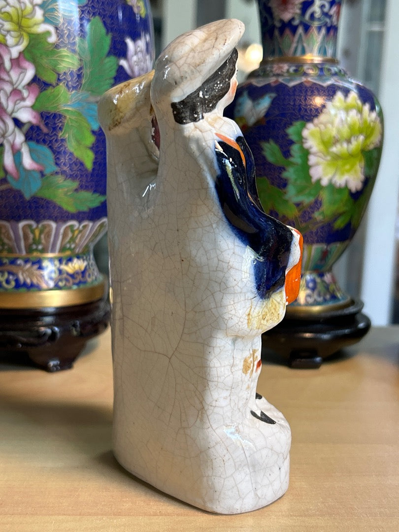 Statuette en céramique – Couple ancien