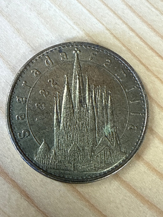 Médaille – Monnaie de Paris – Numismatique – Sagrada Familia