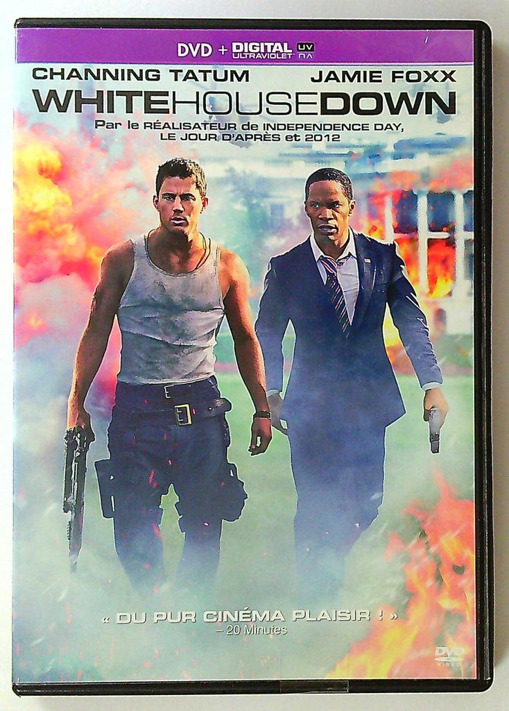 Dvd White House Down film action Channing Tatum