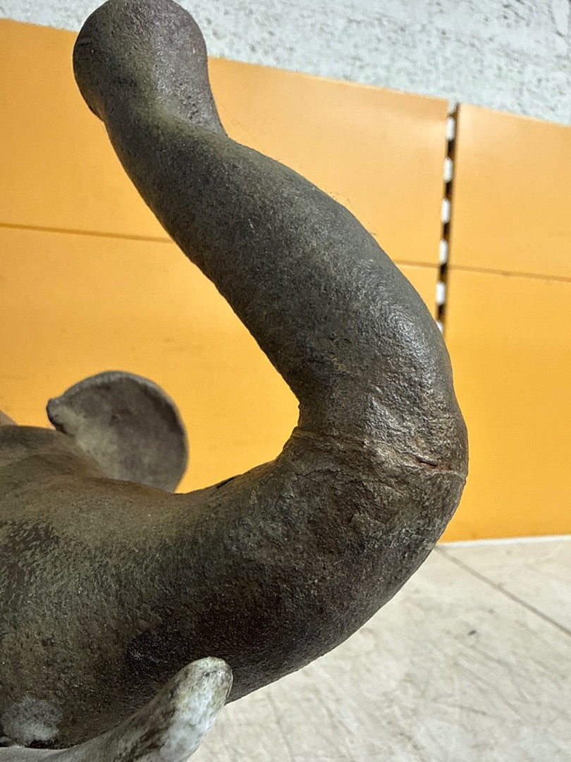 Statue éléphant – Sculpture en terre cuite