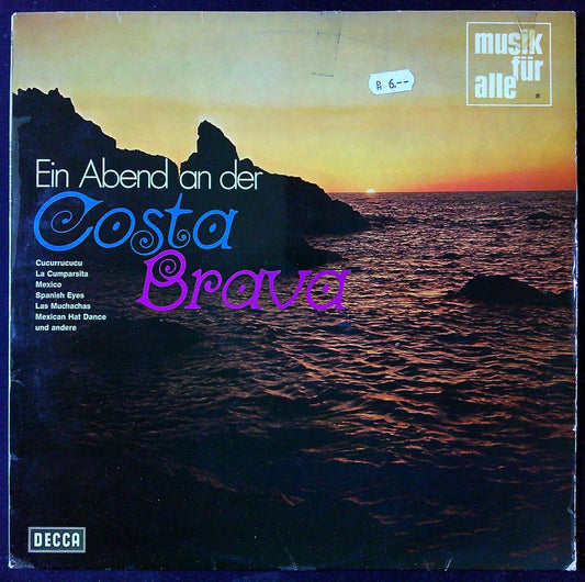 Vinyle Ein Abend an der Costa Brava Label Decca Nd 412