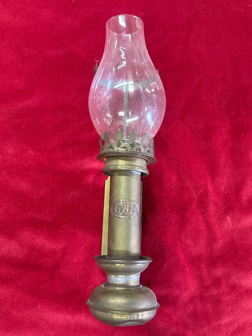 Applique – Gwr – Luminaire – Lampe train ancienne laiton