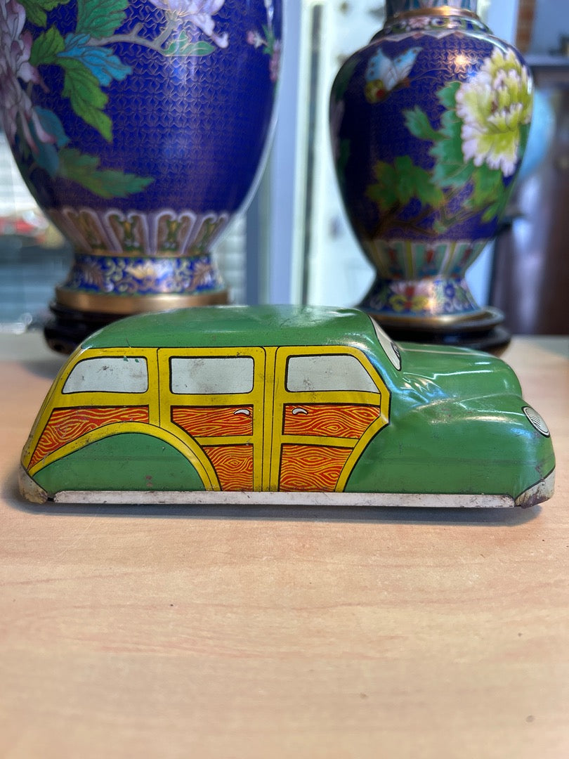 Voiture miniature Woody – Mt 3312 – Jouet – Tôle verte