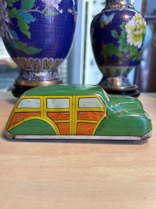 Voiture miniature Woody – Mt 3312 – Jouet – Tôle verte