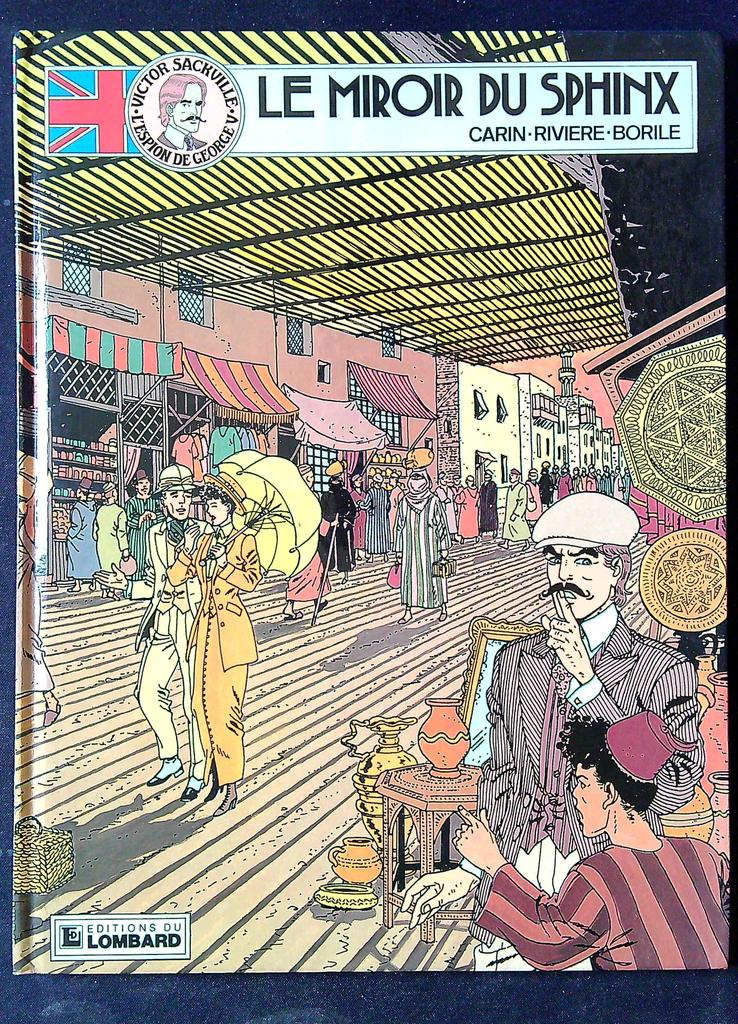 Bd Victor Sackville Le Miroir du Sphinx Carin Lombard