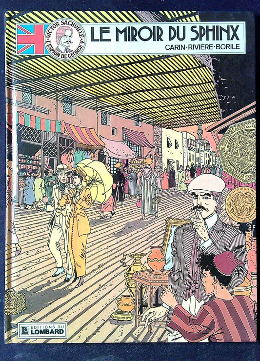Bd Victor Sackville Le Miroir du Sphinx Carin Lombard
