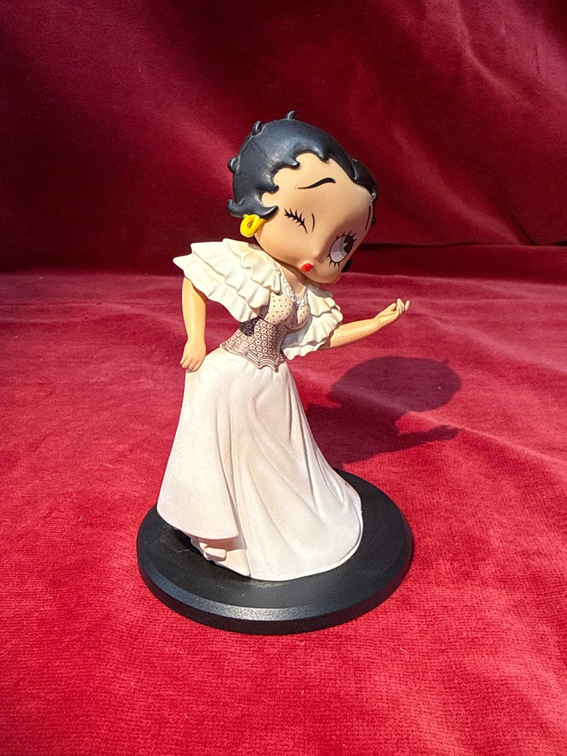 Figurine Betty Boop Robe Blanche Fleischer Studios
