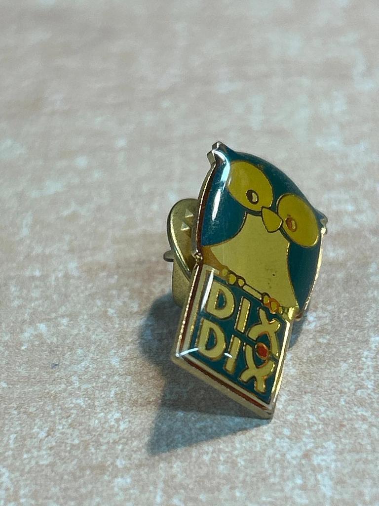 Pin's Chouette / Hibou Dix Dix