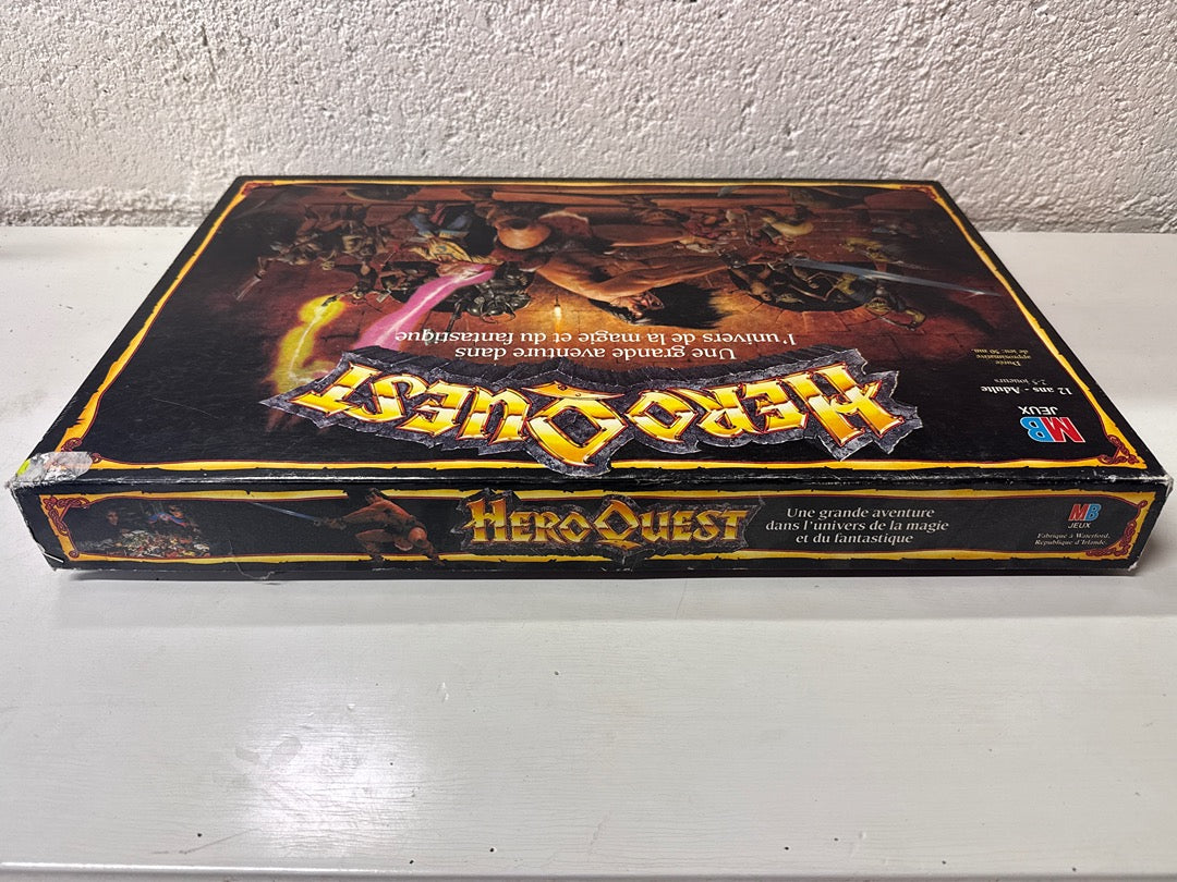 Heroquest Mb Games Workshop edition originale Fr 1989 Neuf sur grappes Non Dépunché