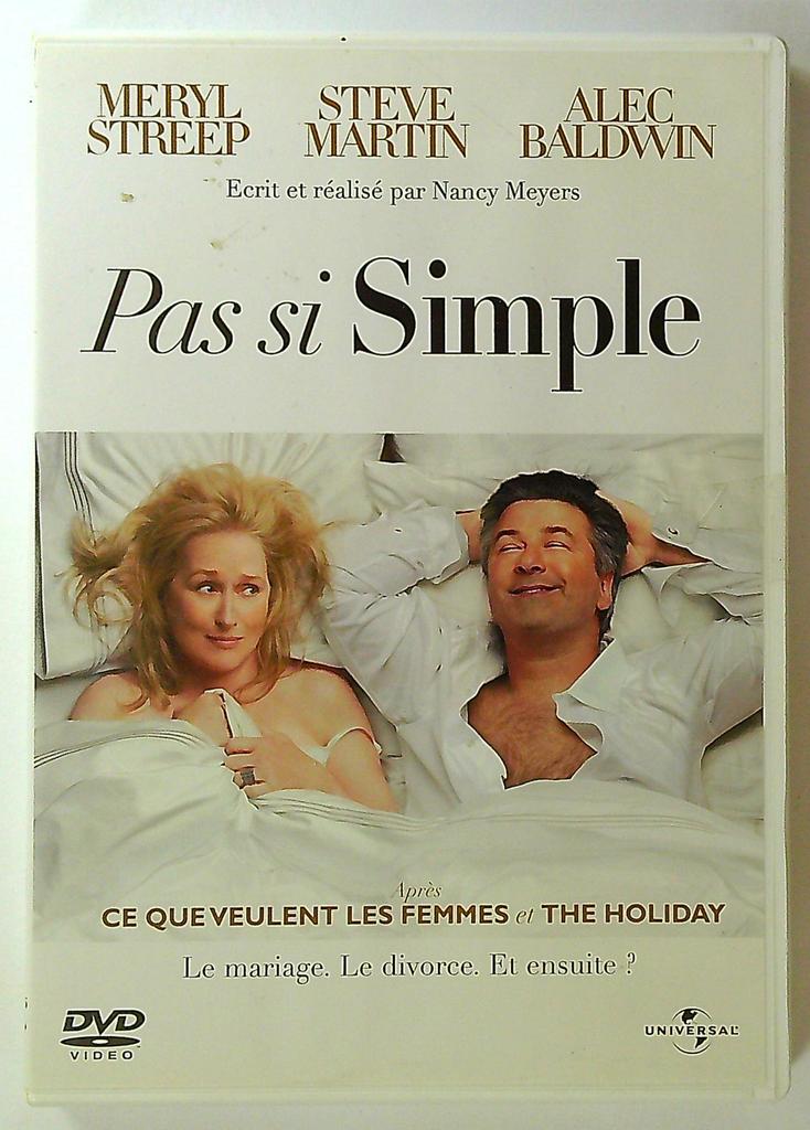 Dvd Pas si Simple avec Meryl Streep et Steve Martin