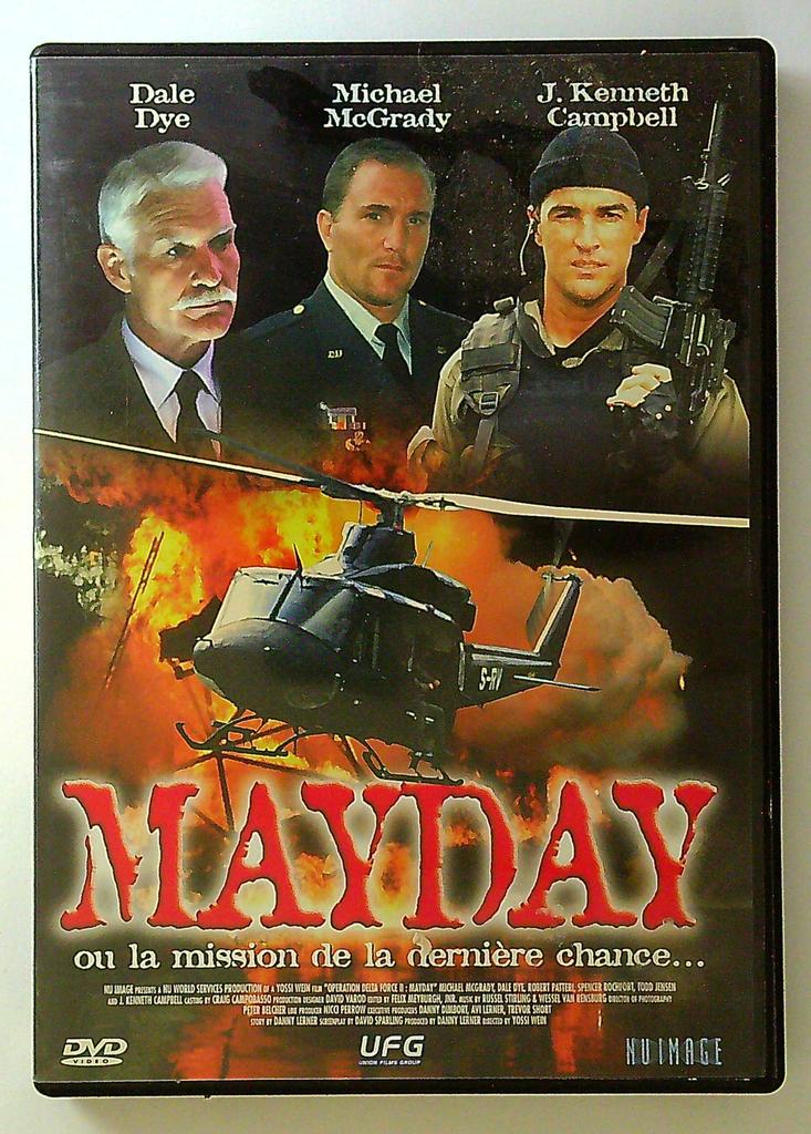 Dvd Mayday Ufg film de guerre noir action