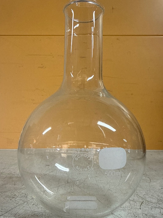 Ballon de chimie – Schott Duran – Décoration – Verre 500ml vintage