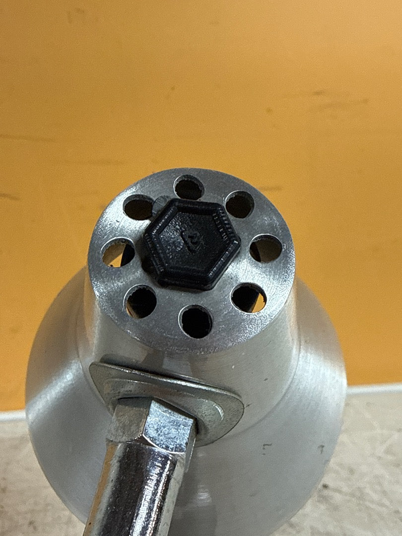 Lampe de bureau – Métal argenté vintage