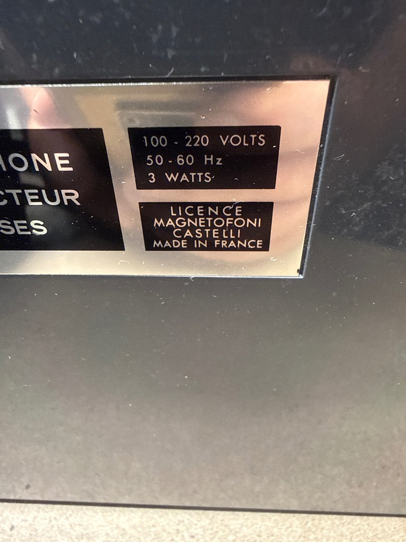 Magnétophone – Hifivox M 38 – Audio – Vintage à bandes avec micro