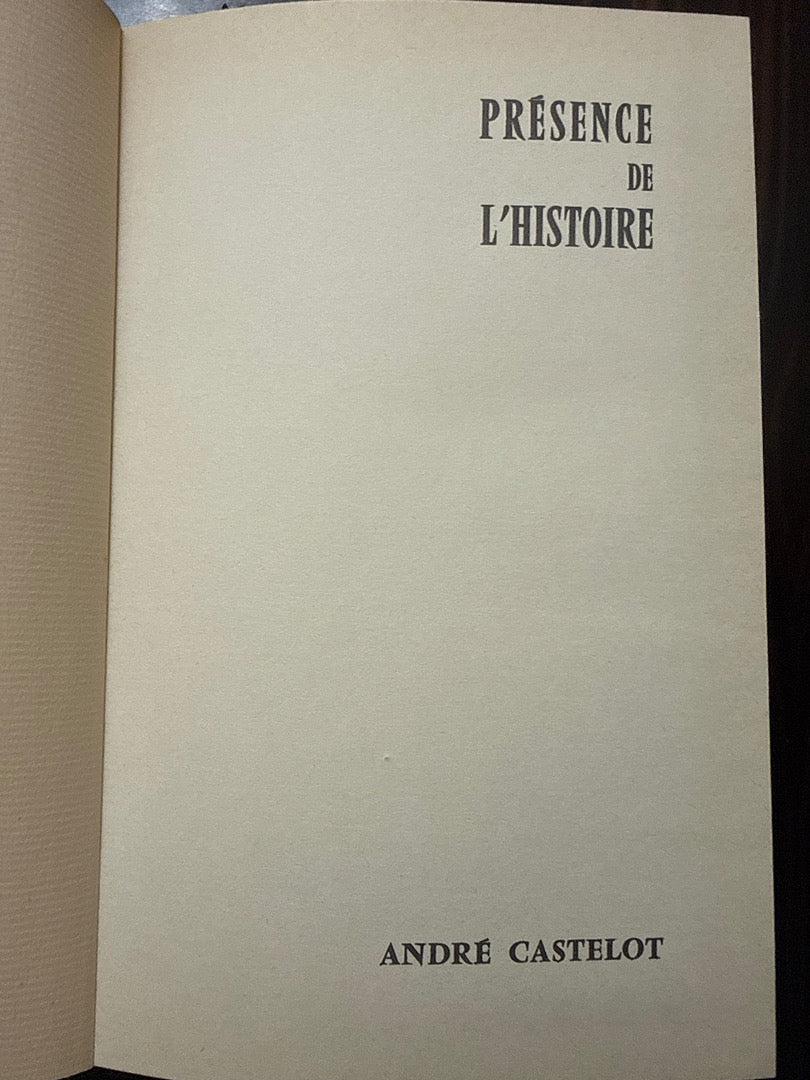 Livre – André Castelot – Littérature – Histoire de Paris